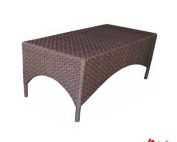 coffee table wicker rattan outdoor furniture lover