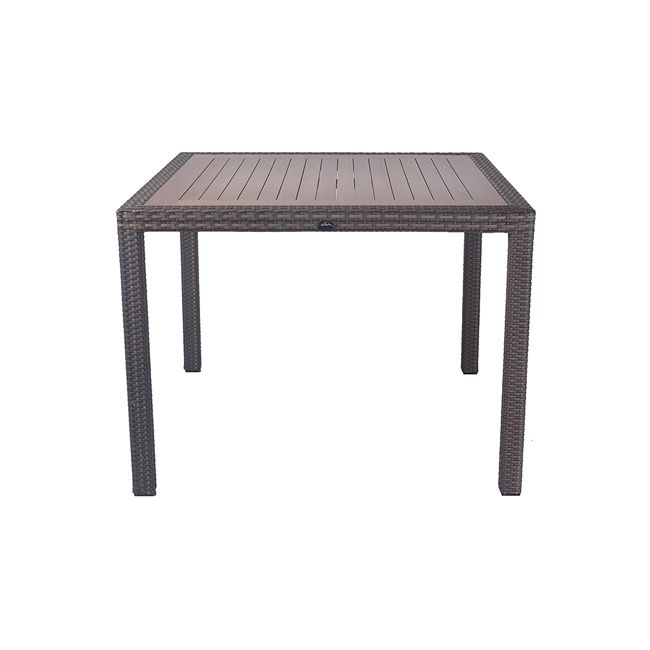 big wicker table woven square table dining table barcelona