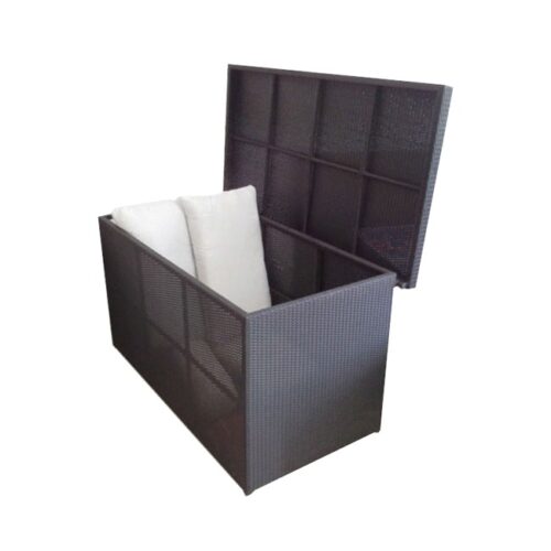 wicker storage box for hotels and resorts towel organizer