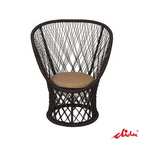 luxury chair synthetic rattan weaving patio king