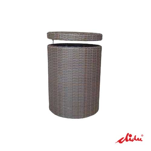 wicker laundry bin large for hotels room organizer equipment