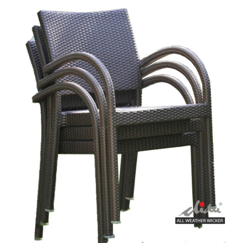 stacking patio chair weatherproof outdoor furniture pearl