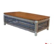 wood coffee table outdoor rope weaving furniture cornwall