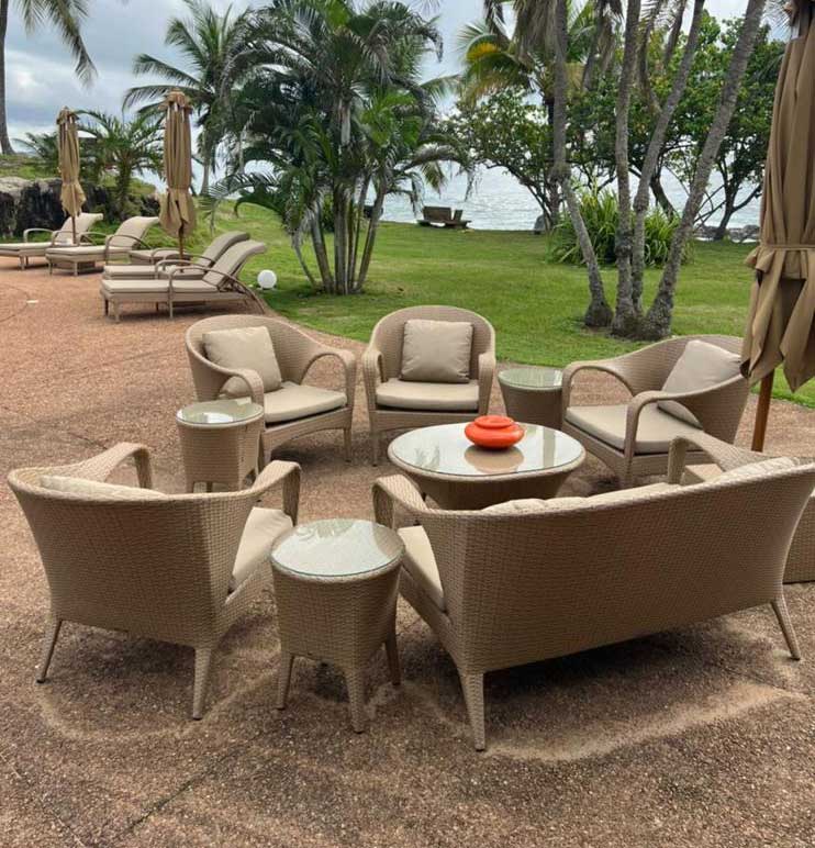 wicker lounge seat rattan outdoor chair for resorts tango hotel furniture collections