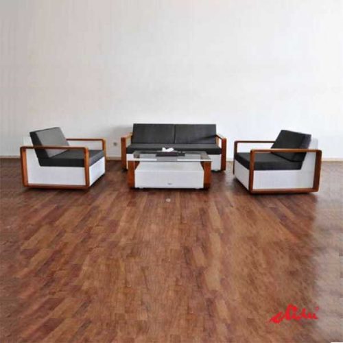modern teak sofa set for premium hotels lounge cartagena