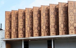 wicker facade for exterior decoration manufacturer