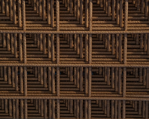architectural decoration manufacturer - wicker wall panel