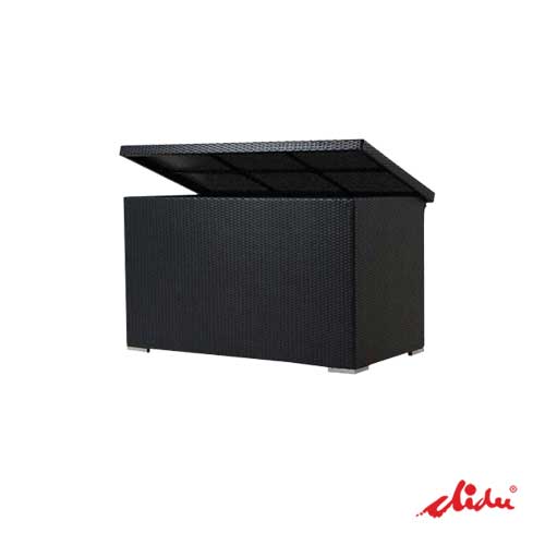 wicker storage box for hotels and resorts towel organizer