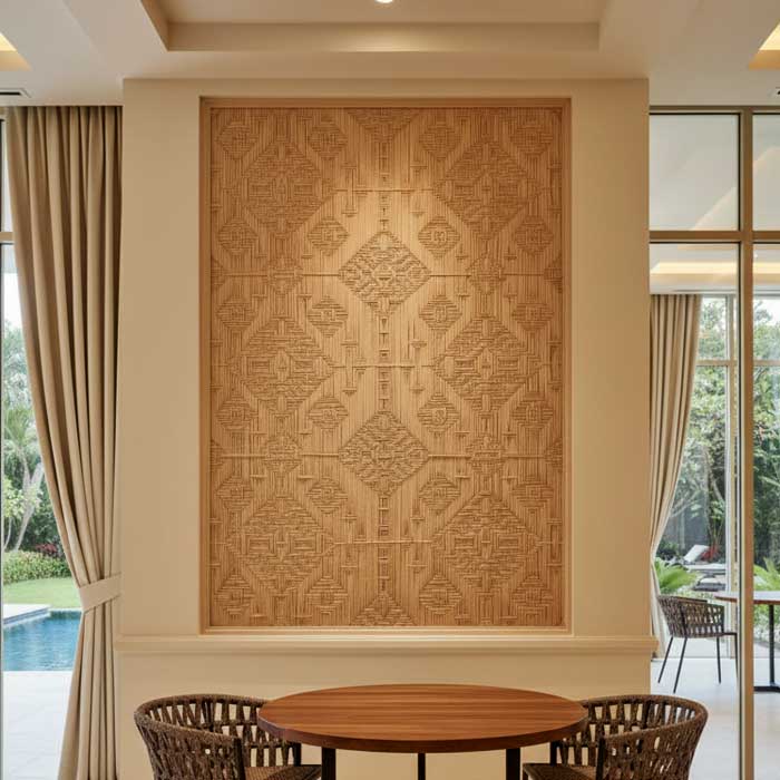 wall panel decoration manufacturer for hotels and resorts