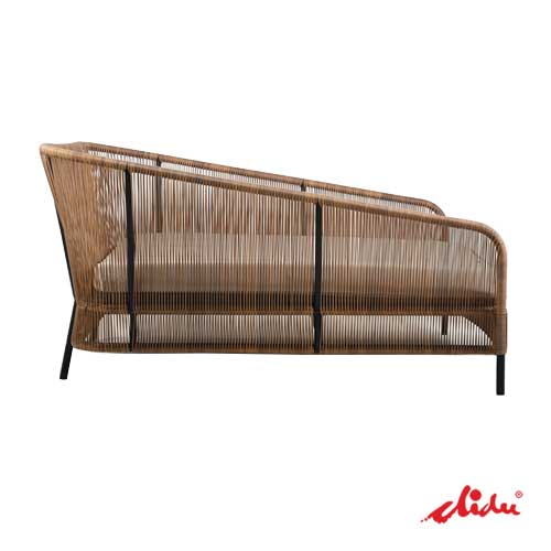 patio daybed with comfort cushion and pillows gala loom