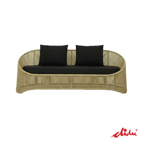 modern double sofa two seater couch for outdoor living sogari